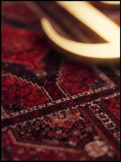 "Ebedi Zarafet" Premium Tablo | Etnik Desenli