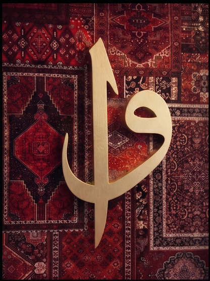 "Ebedi Zarafet" Premium Tablo | Etnik Desenli