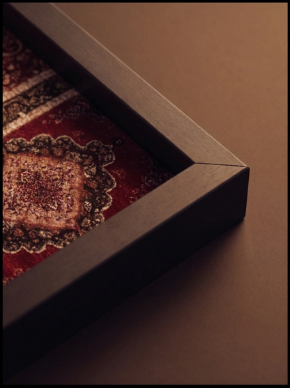 "Ebedi Zarafet" Premium Tablo | Etnik Desenli