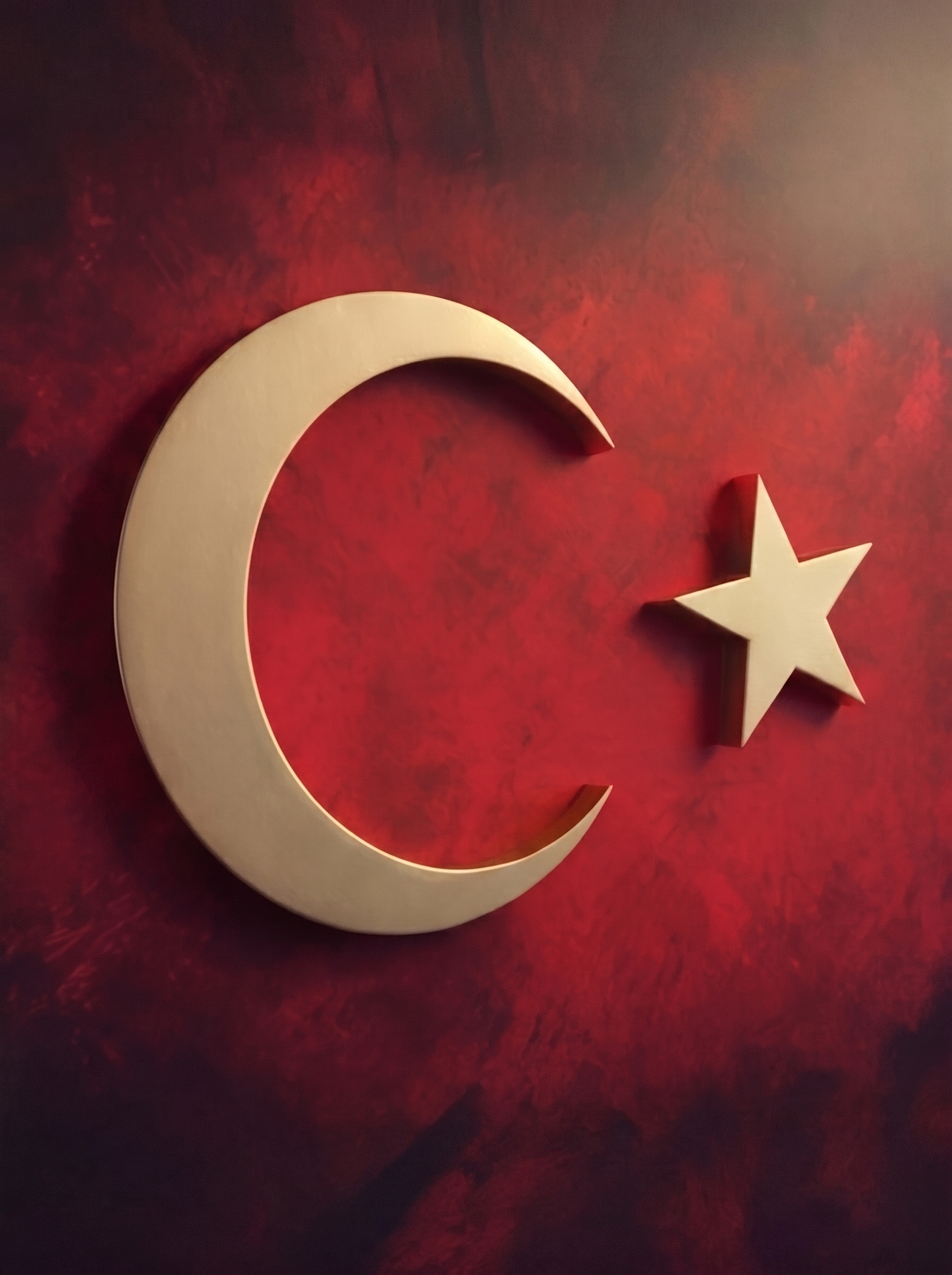 "Ebedi Sancak" Türk Bayrağı Premium Tablo