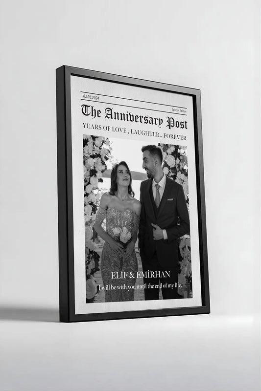 Kişiye Özel Yıldönümü & Anı Gazetesi